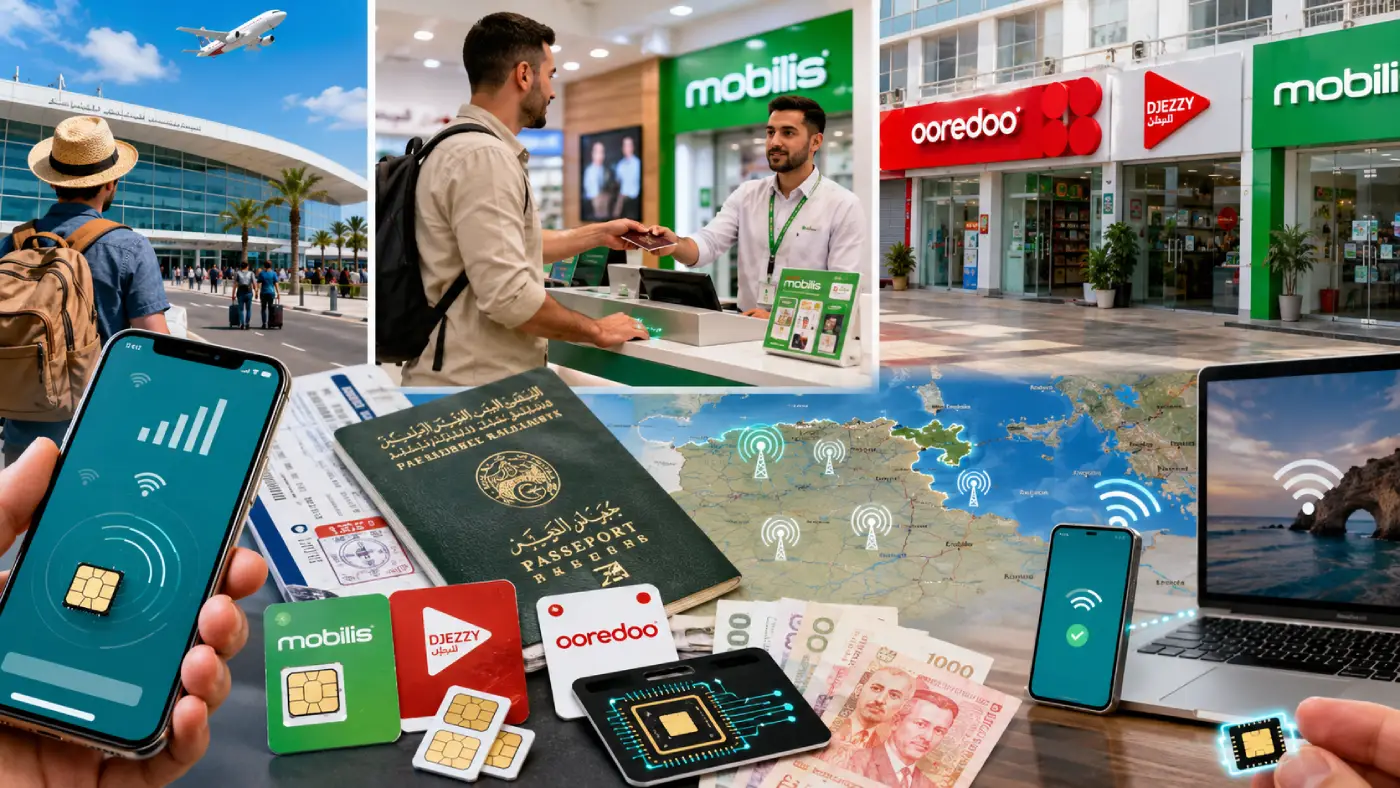 Algeria SIM Card for Tourists (2026): Prepaid Prices, ID Rules & Where to Buy