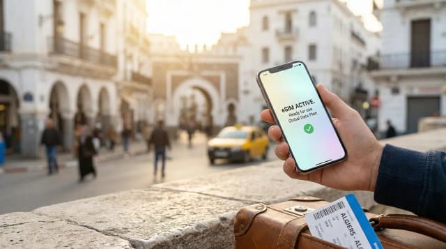 بهترین eSIM برای الجزایر: مقایسه قیمت‌ها، پوشش و طرح‌های داده