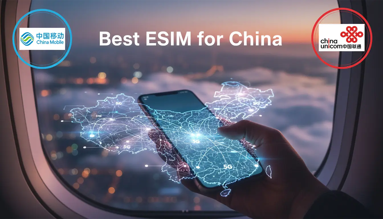 بهترین eSIM برای چین: قیمت‌ها، پوشش و مقایسه به‌روز شده