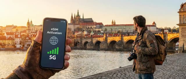 Najbolji eSIM za Češku (2026): Usporedba pružatelja, cijene i vodič za pokrivenost