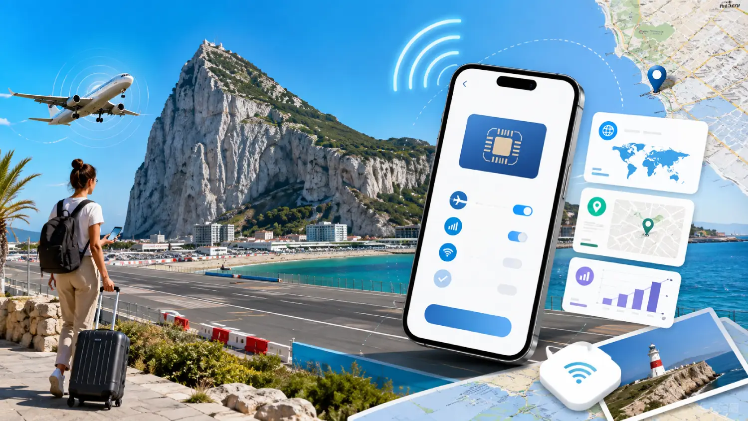 Mejor eSIM para Gibraltar (2026): 7 proveedores comparados