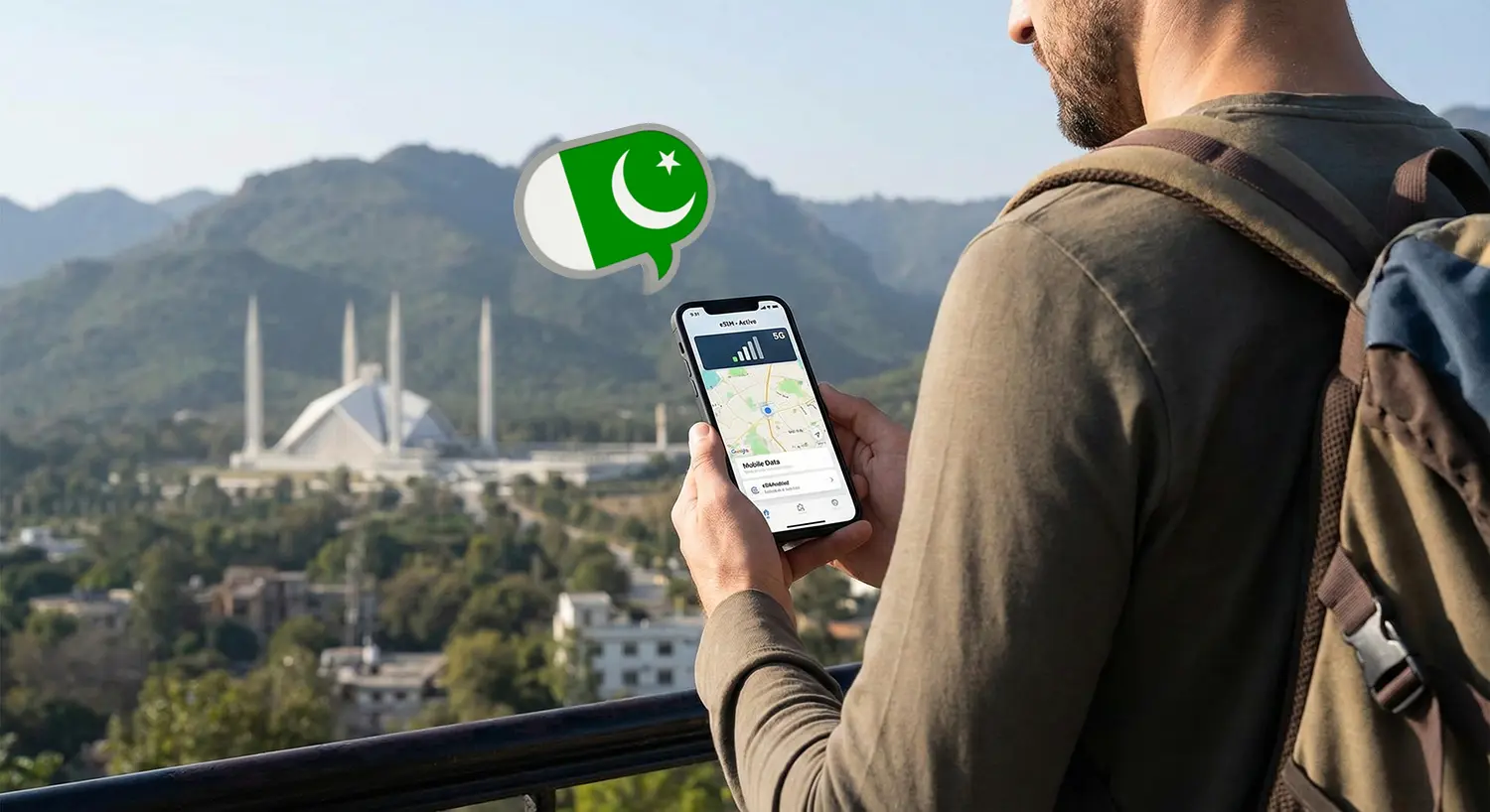 Bedste eSIM til Pakistan: Sammenlign dækning, priser og netværk