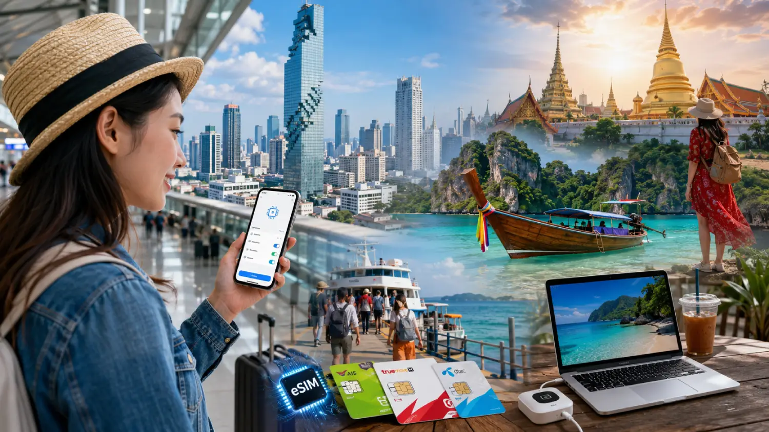 Best eSIM for Thailand (2026): Prices, Networks and Unlimited Options