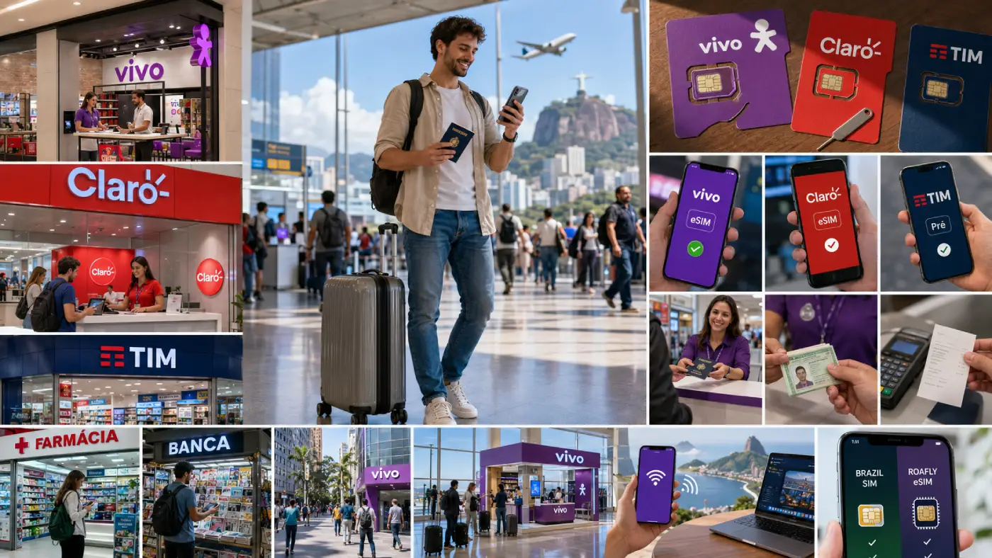 Brazil Tourist SIM Card (2026): Prices, CPF Rules & Where to Buy