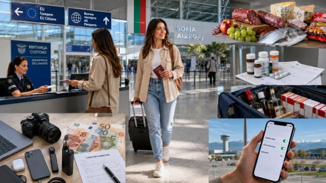 Bulgaria Customs Rules (2026): Food, Medicine, Cash & Allowances