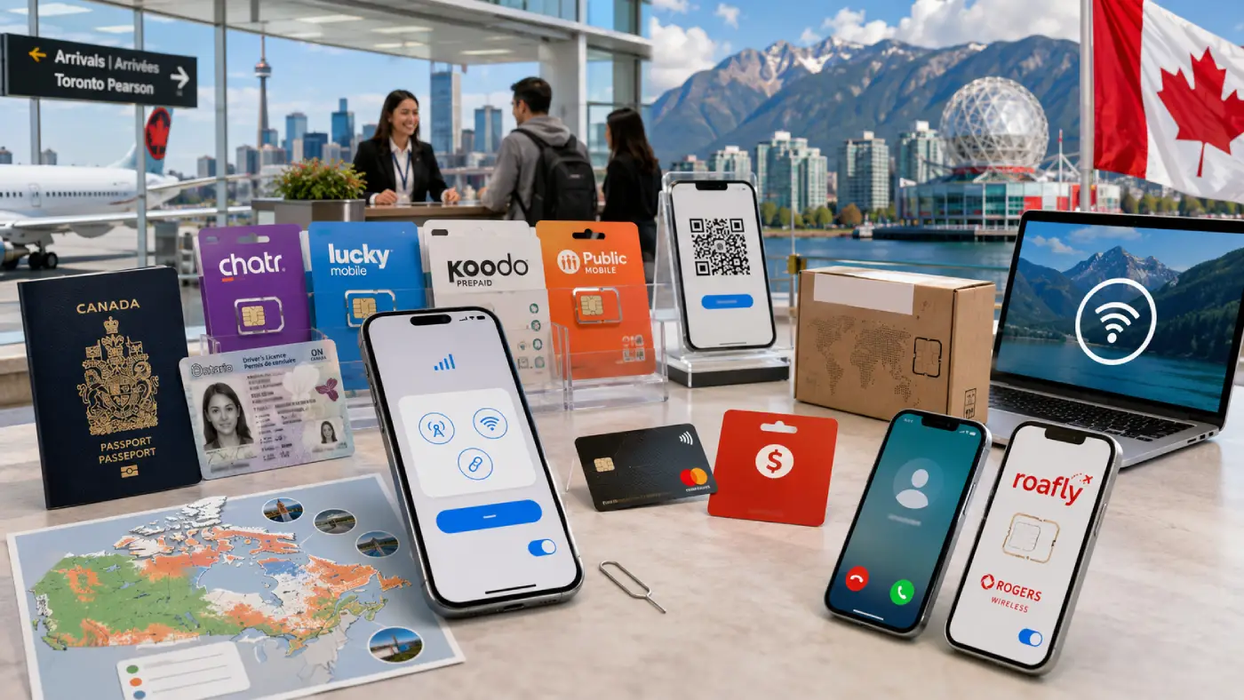 Canada SIM Card for Tourists: Prepaid Plans, Prices & Where to Buy