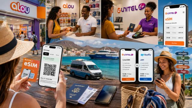 Carte SIM au Cap-Vert pour les touristes : prix d’Alou et Unitel T+