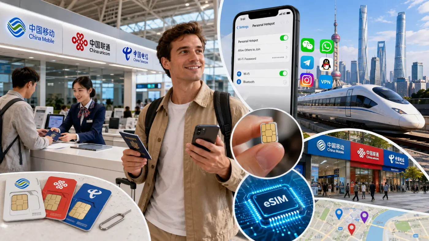 China Tourist SIM Card (2026): Prices, Operators & Registration