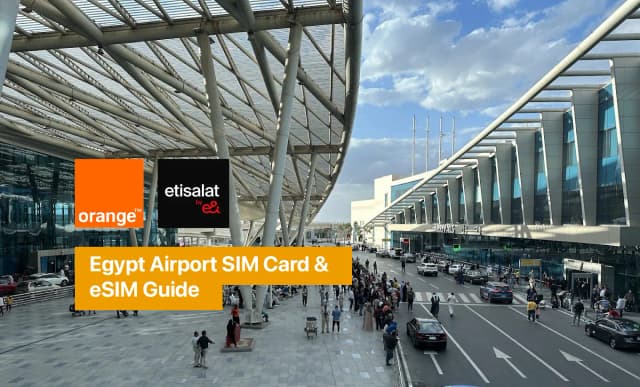Посібник з SIM-карт та eSIM в аеропортах Єгипту: ціни, покриття та поради для туристів
