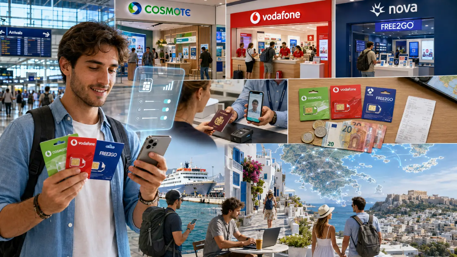 Greece SIM Card for Tourists (2026): Prices, Registration & Where to Buy