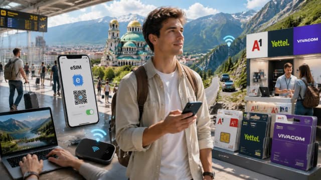 Как получить интернет в Болгарии (2026): eSIM, SIM-карта и роуминг