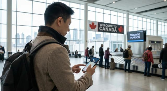 Como Obter Internet no Canadá: WiFi no Aeroporto, Cartões SIM Locais, eSIM e Pocket WiFi Explicados