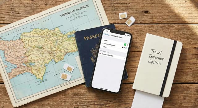Jak získat internet v Dominikánské republice: Průvodce SIM kartou a eSIM