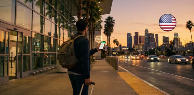 Como Obter Internet Móvel nos EUA: Guia de eSIM, Cartão SIM e Roaming para Viajantes