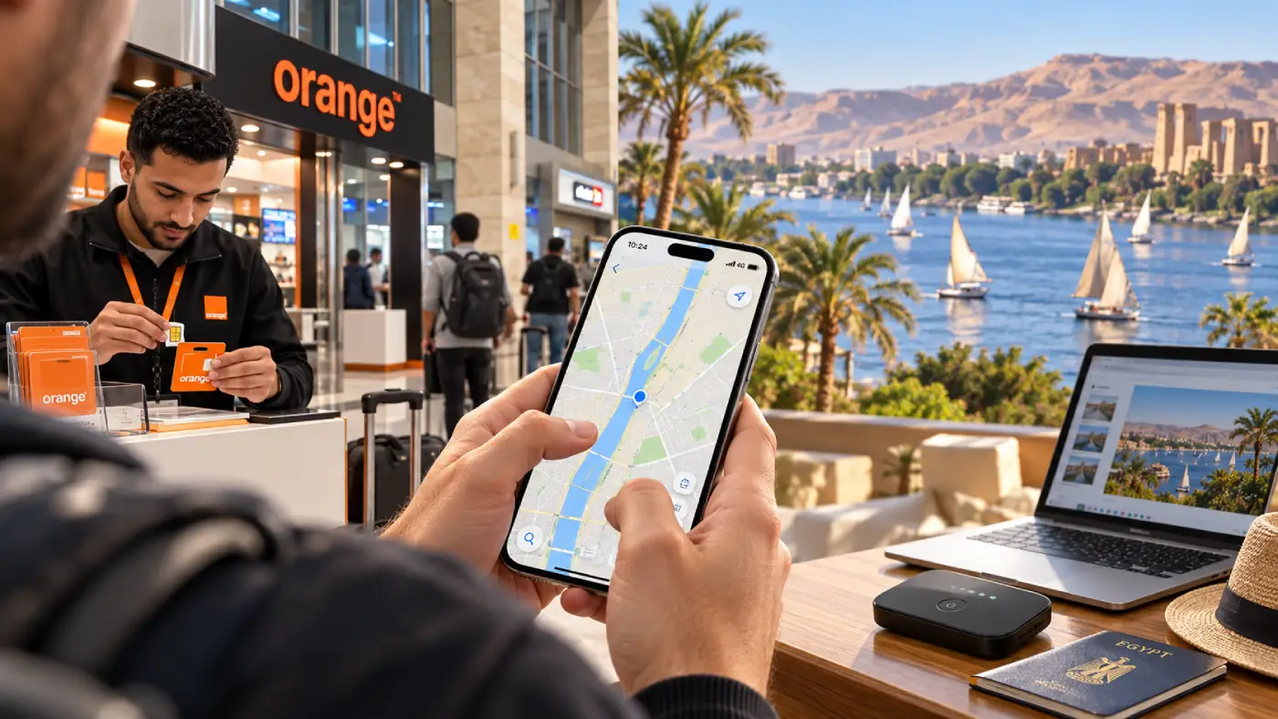 Internet in Ägypten: SIM-Karten, eSIM & WLAN