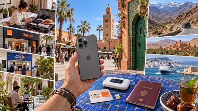 How to Get Internet in Morocco: eSIM, SIM Cards, Roaming & Wi-Fi