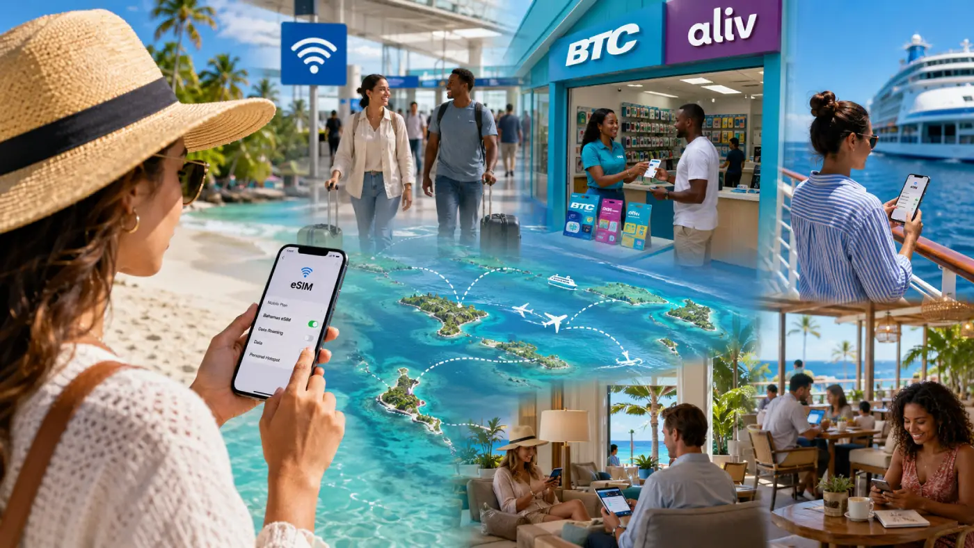How to Get Internet in the Bahamas (2026): eSIM, SIM Card, Roaming & WiFi