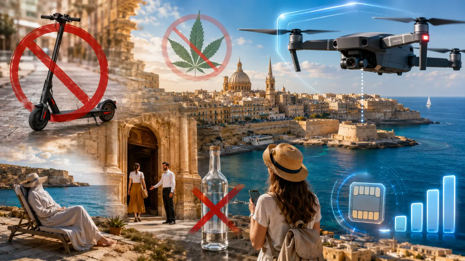 Interdicții și Legi pentru Turisti în Malta 2026: Lucruri de Evitat și Obiecte Ilegale