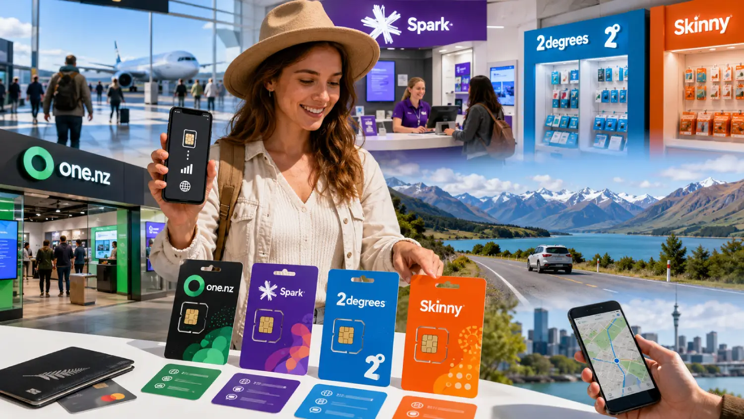 New Zealand SIM Card for Tourists (2026): Plans, Prices & Where to Buy