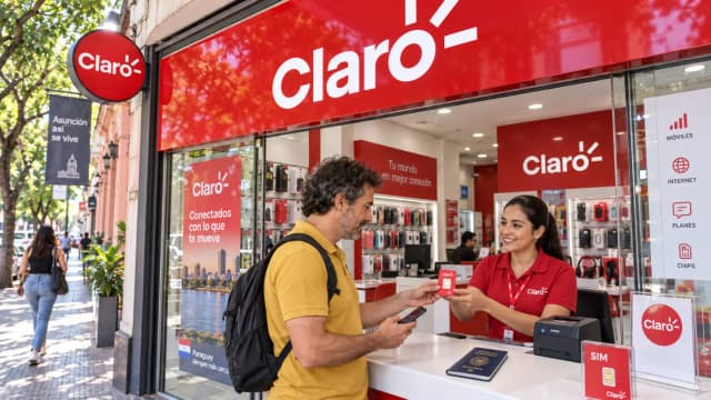 Carte SIM paraguayenne pour touristes : prix, enregistrement et où l’acheter