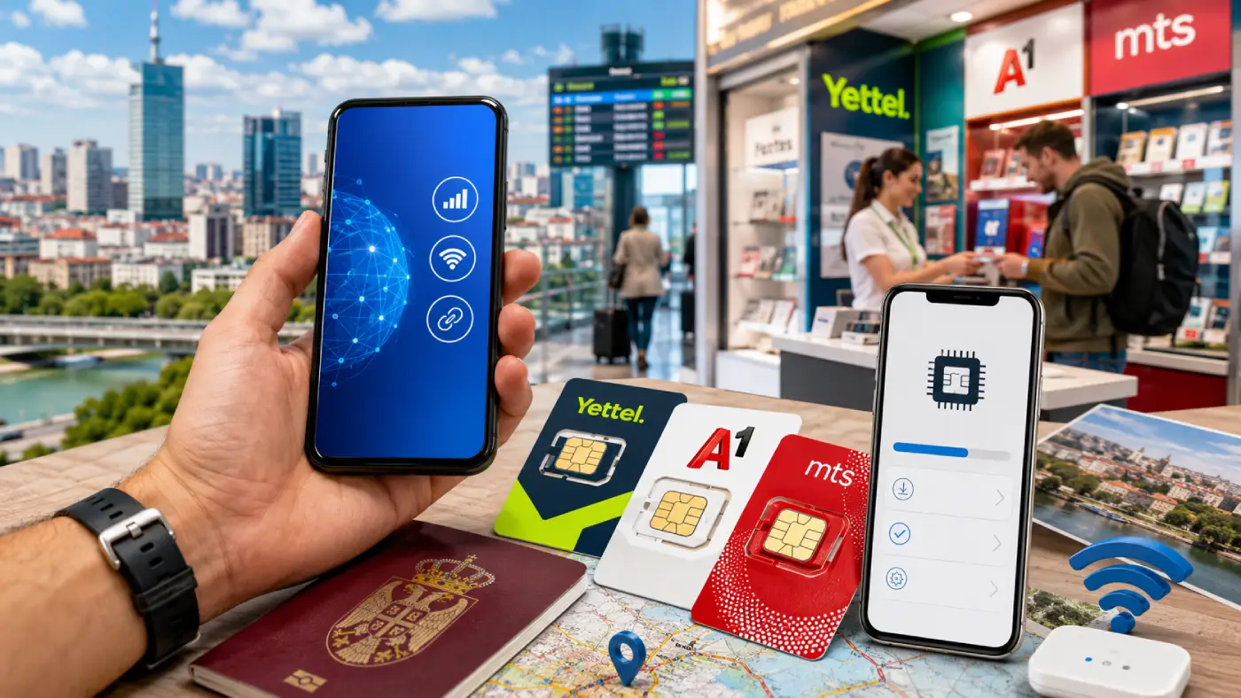 Serbia SIM Card for Tourists (2026): Prices, Registration & Where to Buy