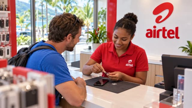 Seychellen-simkaart voor toeristen: Airtel, CWS en waar te koop