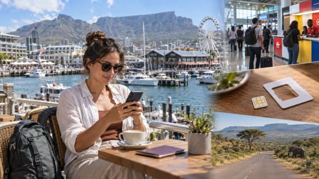 Carte SIM pour touristes en Afrique du Sud : prix et règles RICA