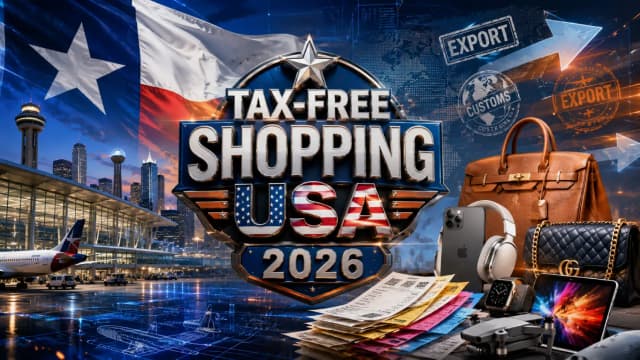 Επιστροφή ΦΠΑ ΗΠΑ 2026: Κανόνες και Βήματα Αφορολόγητης Αγορών