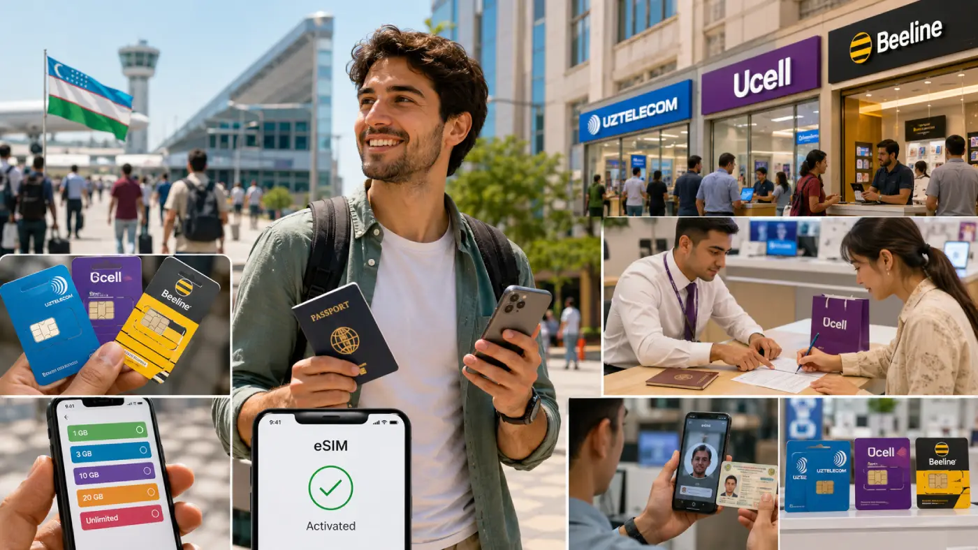 Uzbekistan SIM Card for Tourists (2026): Prices, Registration & Where to Buy