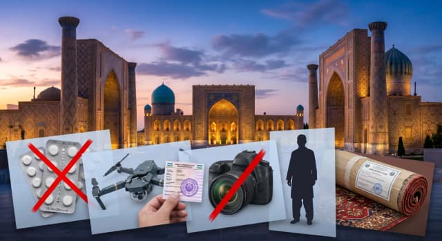 Özbekistan Turist Yasakları ve Kanunları 2026: Yapılmaması Gerekenler ve Yasa Dışı Eşyalar