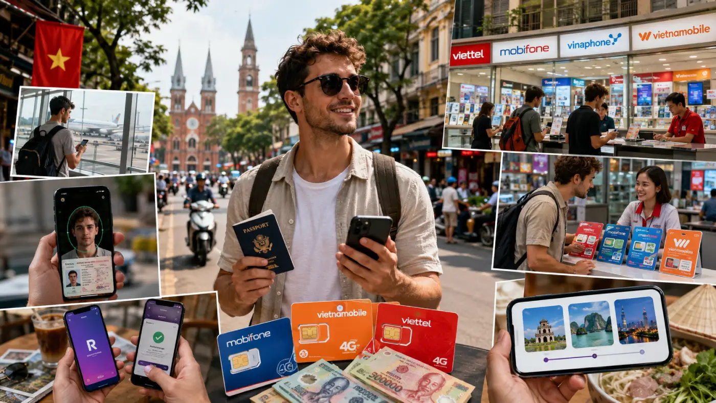 Vietnam SIM Card for Tourists (2026): Prepaid Plans, Prices & Registration