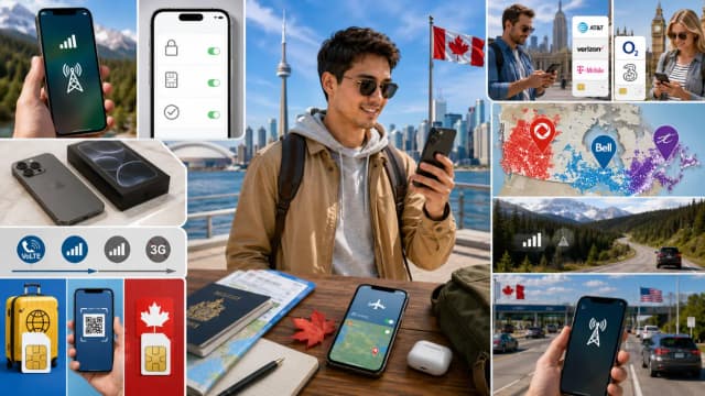 Mon téléphone fonctionnera-t-il au Canada ? Guide de compatibilité, d’itinérance et d’eSIM