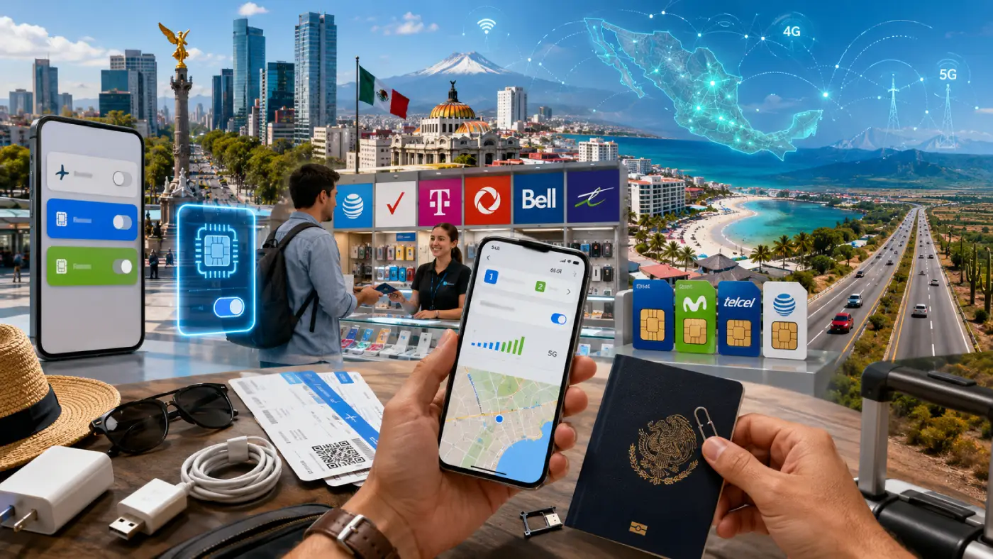 私の携帯電話はメキシコで使えますか？互換性、ローミング、SIM/eSIM