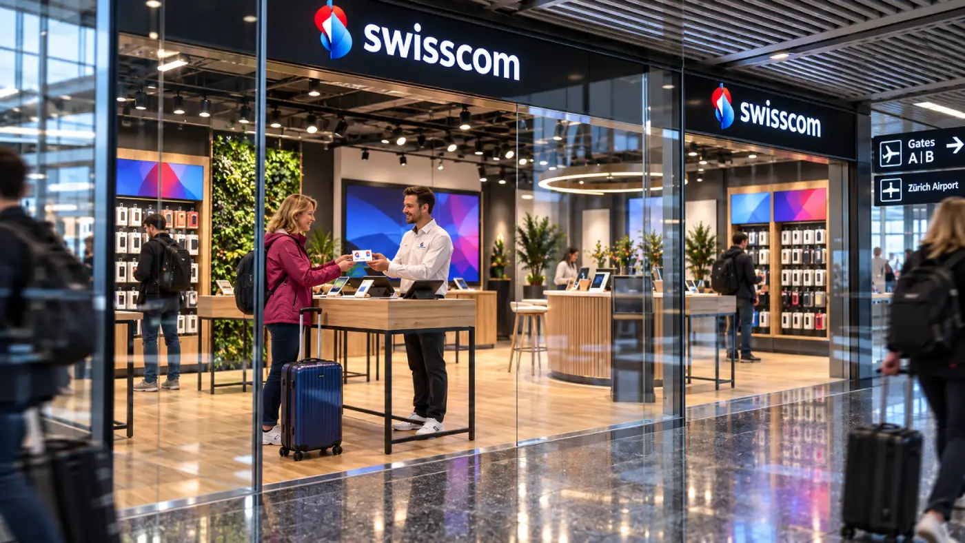 SIM kartice u zračnoj luci Zürich (ZRH): trgovine, radno vrijeme i opcije eSIM-a