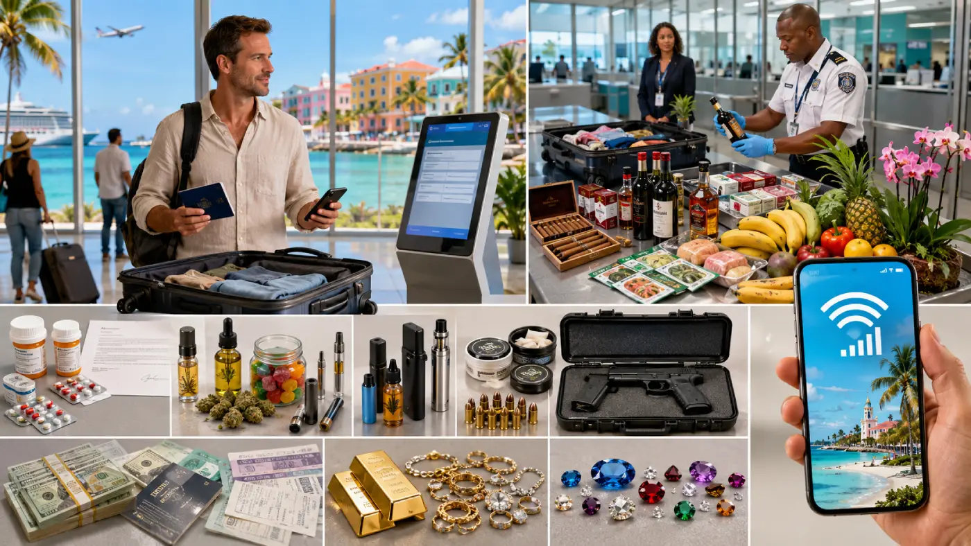 Bahamas Customs Rules: Food, Vapes & Duty-Free Limits