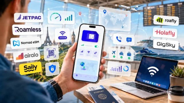 Las mejores aplicaciones eSIM para viajes internacionales (2026): funciones, planes y mejores usos