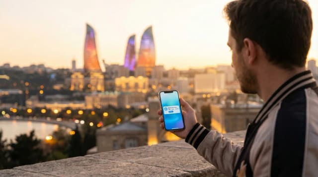 بهترین eSIM برای آذربایجان (2026) – مقایسه قیمتها، پوشش و ارزش واقعی