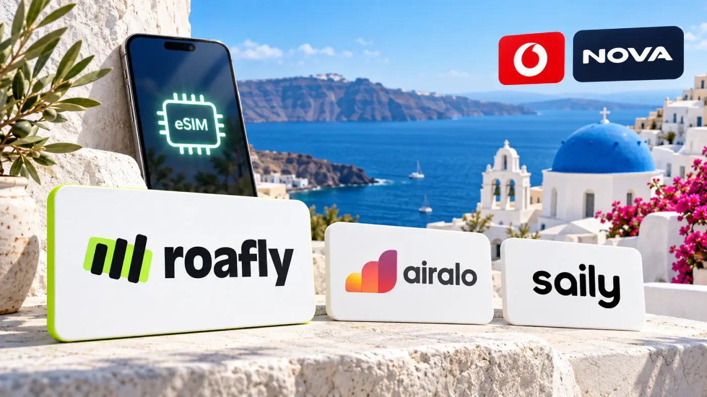 Best eSIM for Greece (2026): Prices, Networks & Island Coverage