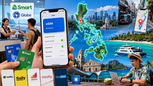 Beste eSIM für die Philippinen (2026): 6 Anbieter im Vergleich
