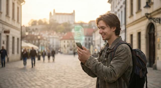 Najboljša eSIM za Slovaško: Najboljši paketi podatkov za potovanja za leto 2026