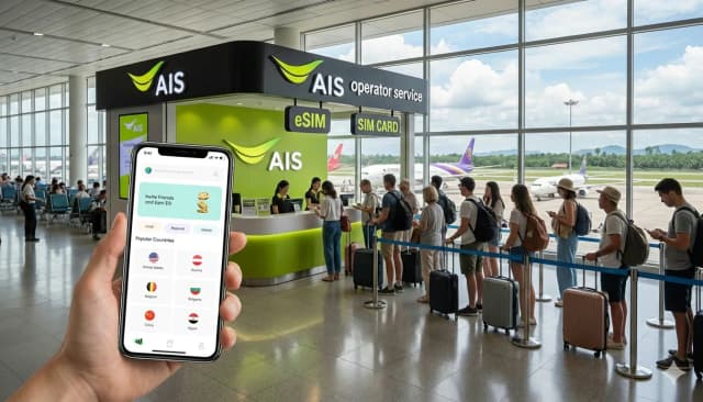 eSIM tốt nhất cho Thái Lan: So sánh giá đầy đủ & Hiệu suất du lịch thực tế