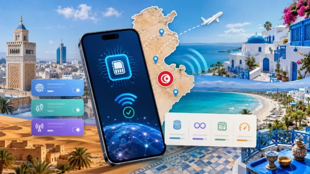 Mejor eSIM para Túnez: Planes, Precios, Cobertura y Guía de Internet para Viajes