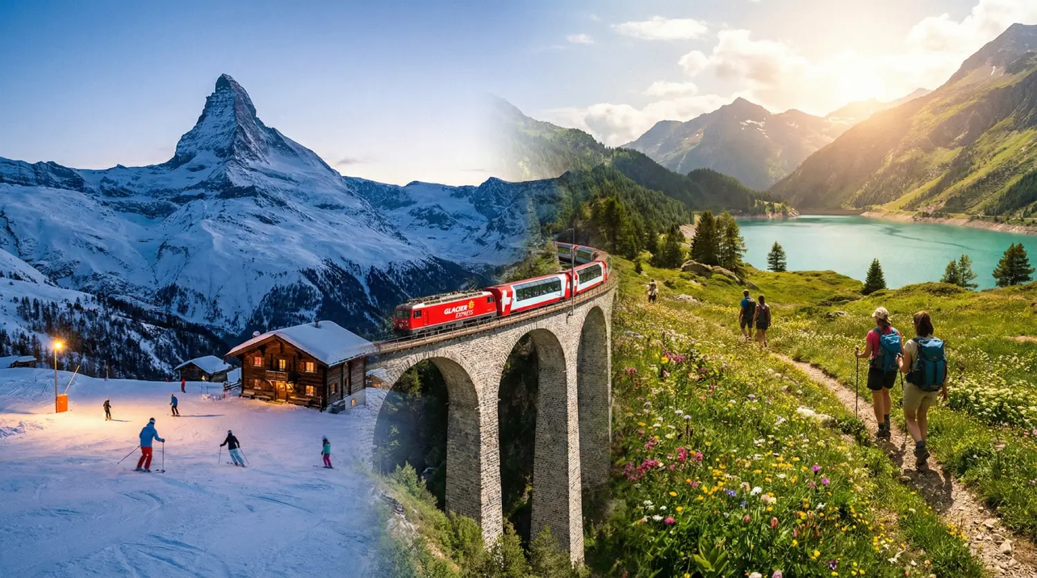 Die beste Zeit, um die Schweiz 2026 zu besuchen: Ein monatlicher Wetter- und Reiseführer