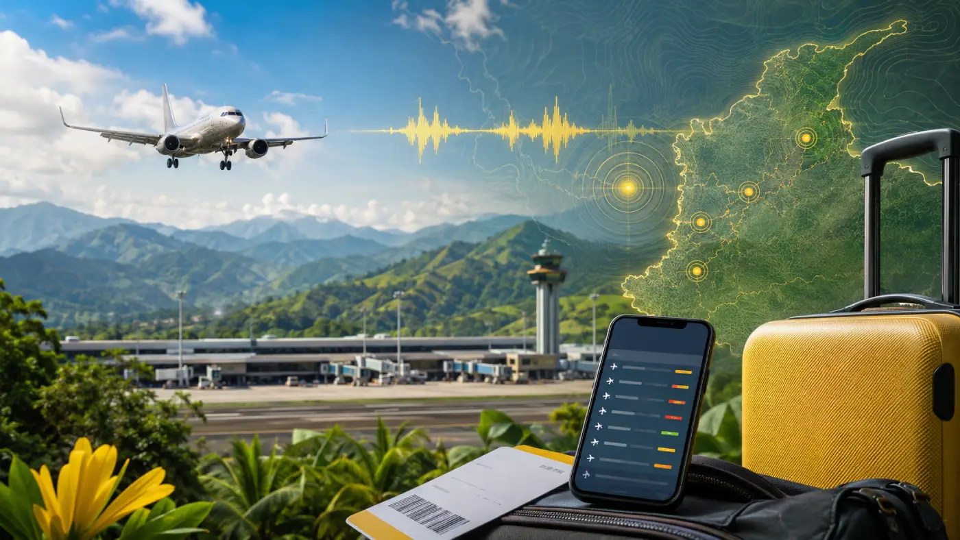 Cierres de aeropuertos por el terremoto en Colombia: ¿qué aeropuertos están afectados?