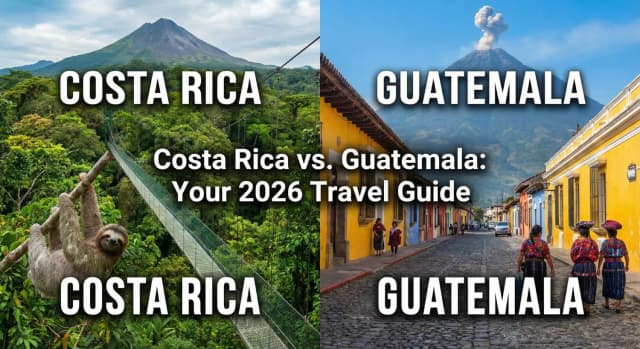 Costa Rica vs. Guatemala: Qual gema da América Central você deve visitar em 2026?