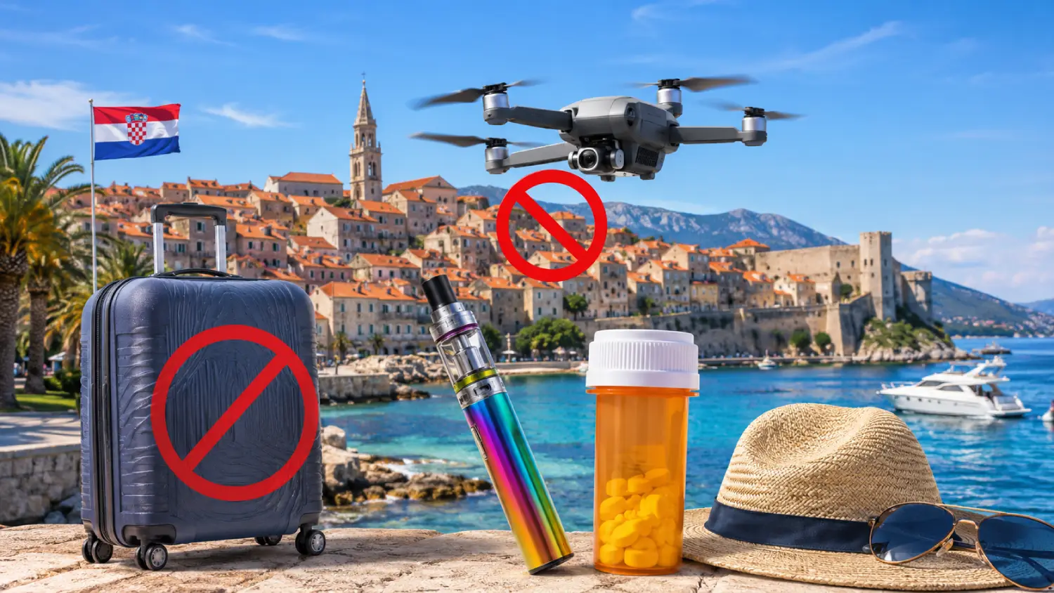 Interdicții și legi pentru turiști în Croația: lucruri de evitat și obiecte ilegale