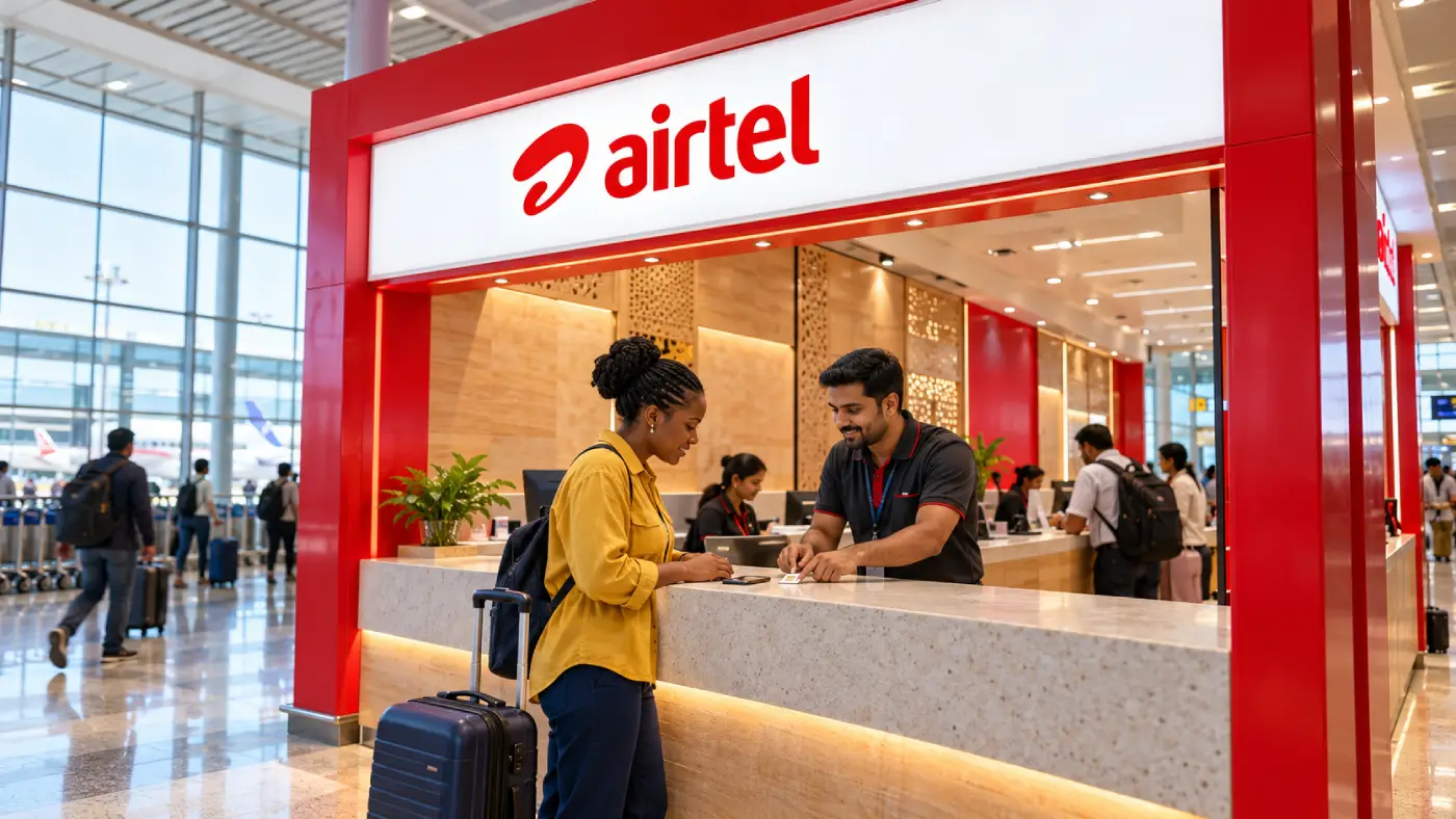 כרטיסי SIM בנמל התעופה דלהי (DEL): אפשרויות Airtel ו-eSIM