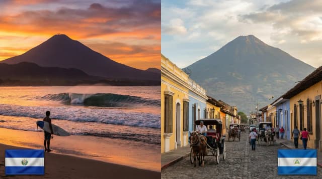 El Salvador vs. Nicaragua: ¿Cuál joya centroamericana es para ti en 2026? (Seguridad, Surf y Costos)
