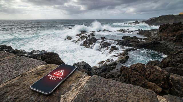 Cómo funciona ES-Alert: Advertencias telefónicas de emergencia que los turistas deben conocer en las Islas Canarias
