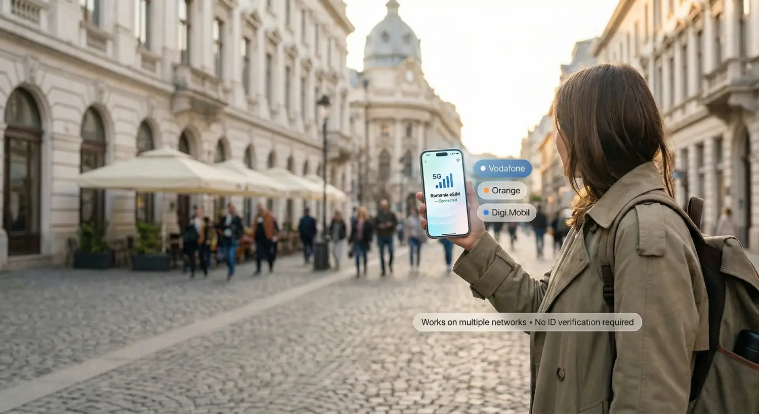 Kuidas saada internetti Rumeenias 2026. aastal (lennujaama SIM, kohaliku turisti SIM, eSIM, tasku-Wi-Fi ja tasuta Wi-Fi)